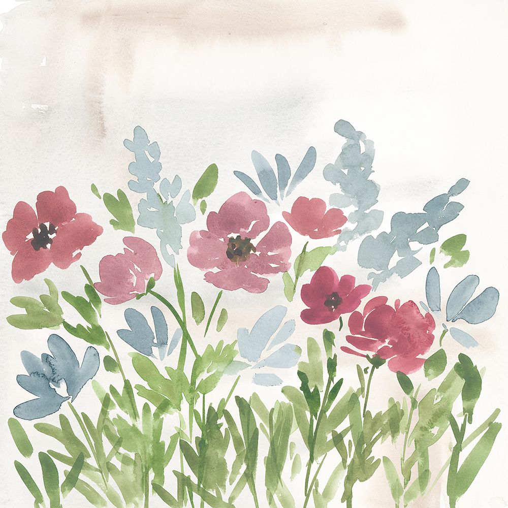 Meadow Wildflowers I art print by Lucille Price for $57.95 CAD