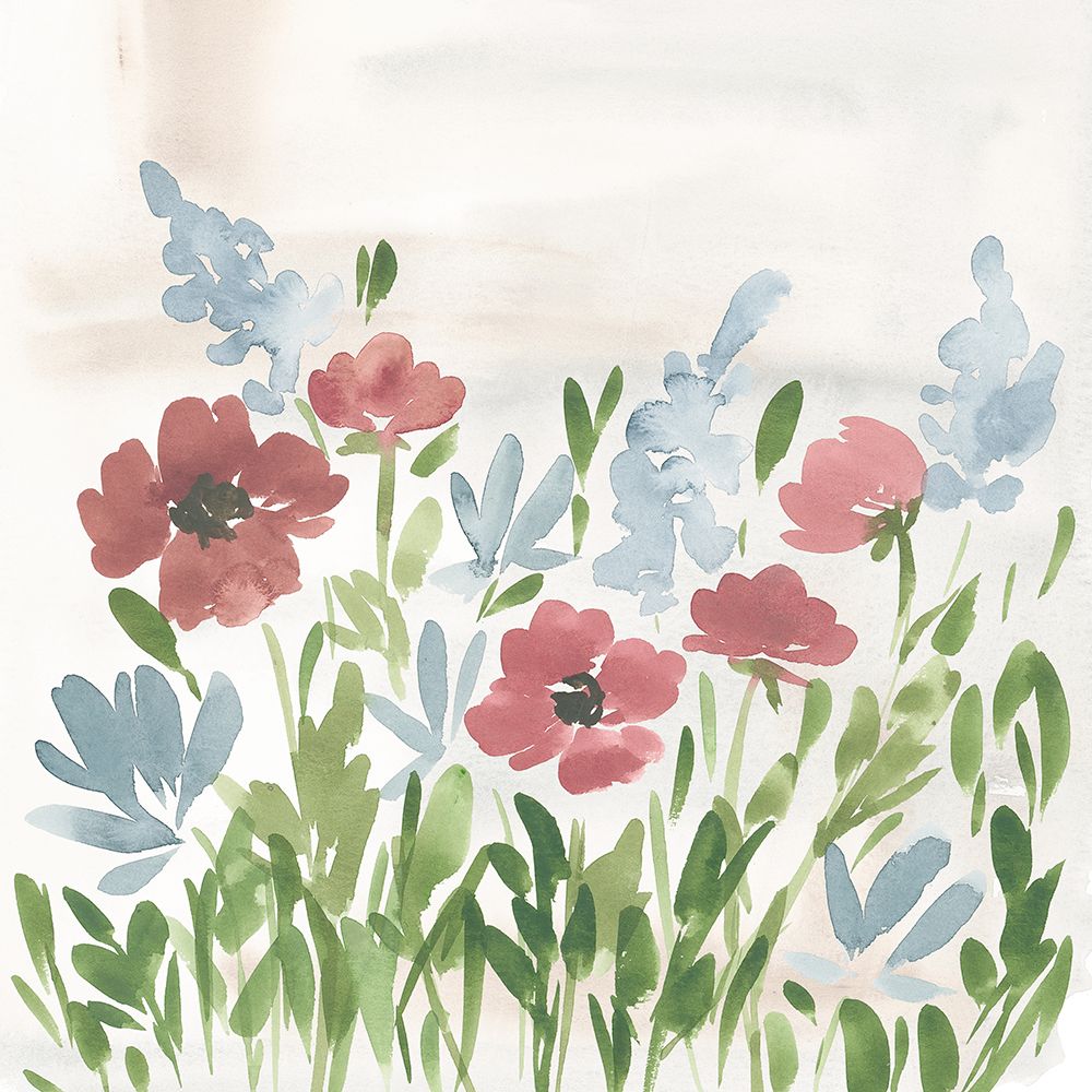 Meadow Wildflowers II art print by Lucille Price for $57.95 CAD