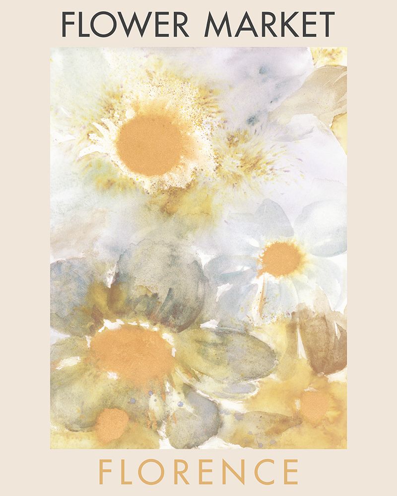 Flower Market Florence art print by Lanie Loreth for $57.95 CAD