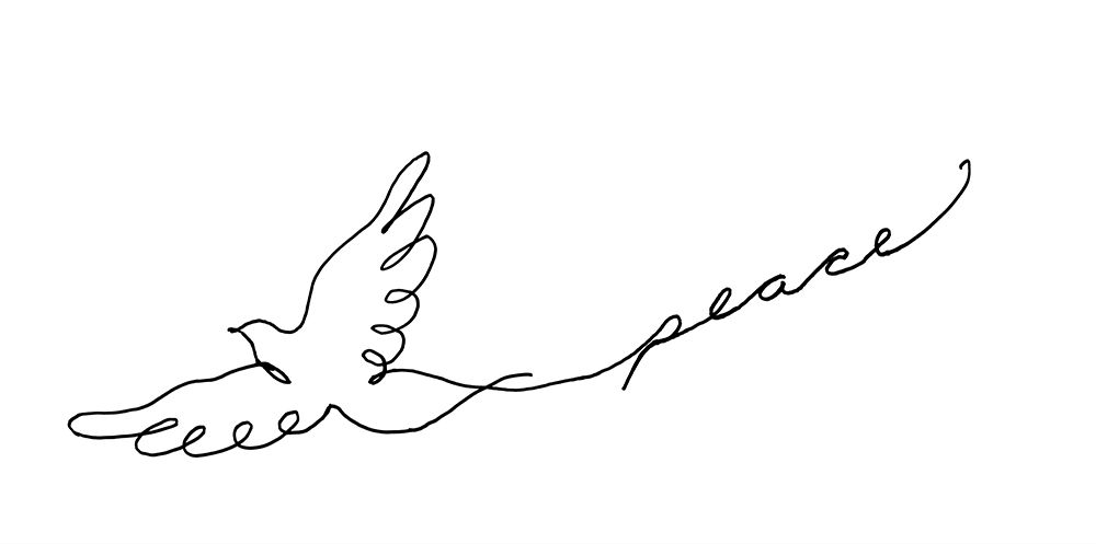 Peace Please art print by Patricia Pinto for $57.95 CAD