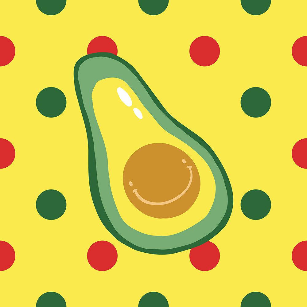 Funny Avocado art print by Paige Sredenschek for $57.95 CAD