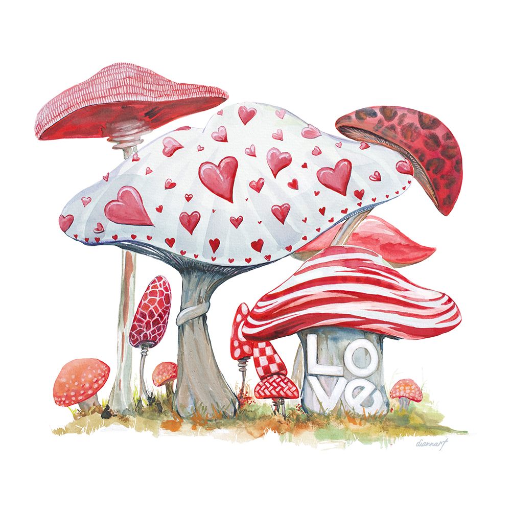 Mushy Love Valentine II art print by Diannart for $57.95 CAD