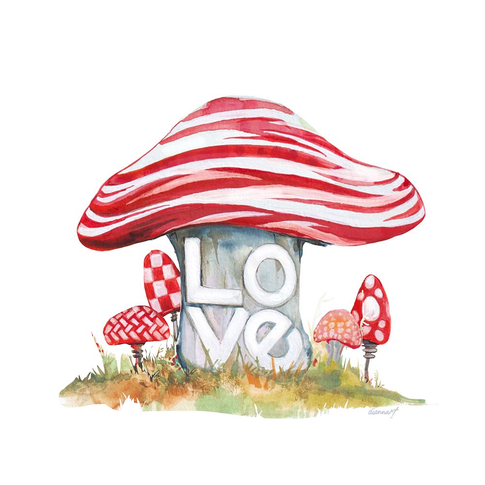 Mushy Love Valentine I art print by Diannart for $57.95 CAD