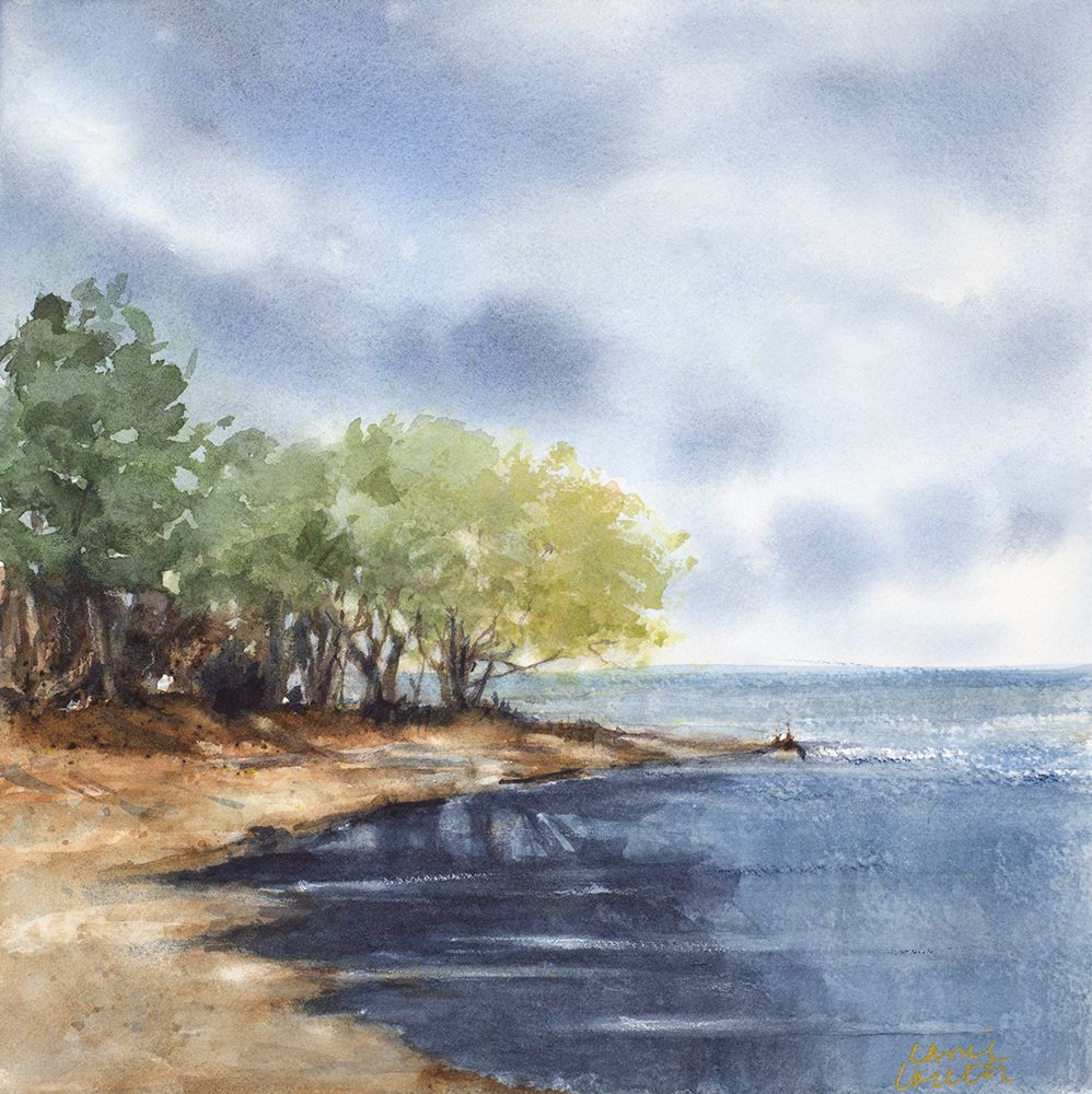 Where the Shore Hugs the Sea art print by Lanie Loreth for $57.95 CAD