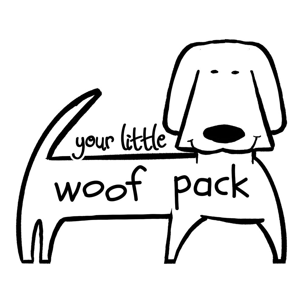 Your Little Woof Pack art print by SD Graphics Studio for $57.95 CAD