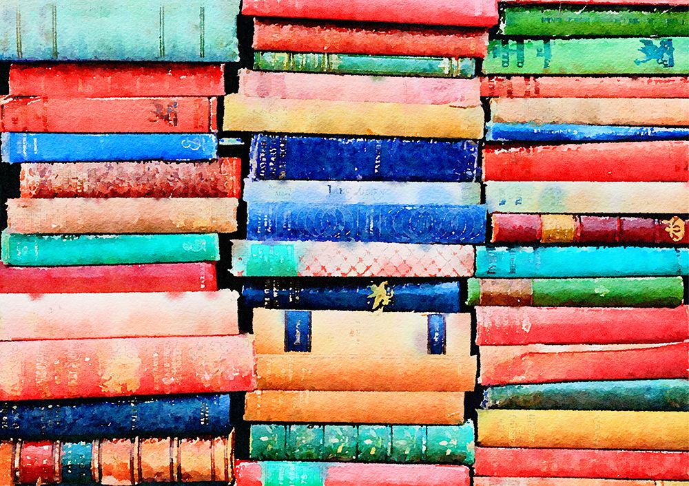 For Book Lovers art print by SD Graphics Studio for $57.95 CAD