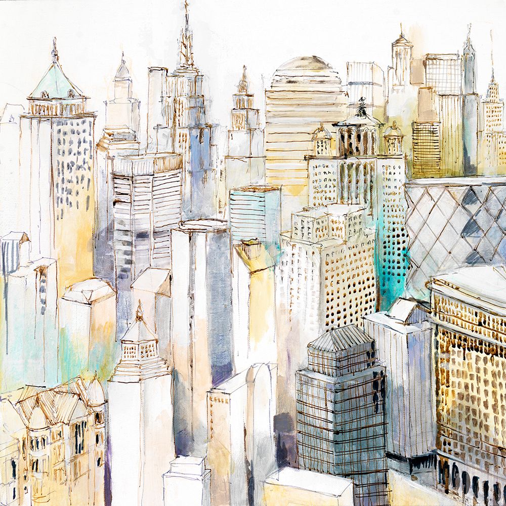 Soft New York II art print by Lorenzo Collective for $57.95 CAD
