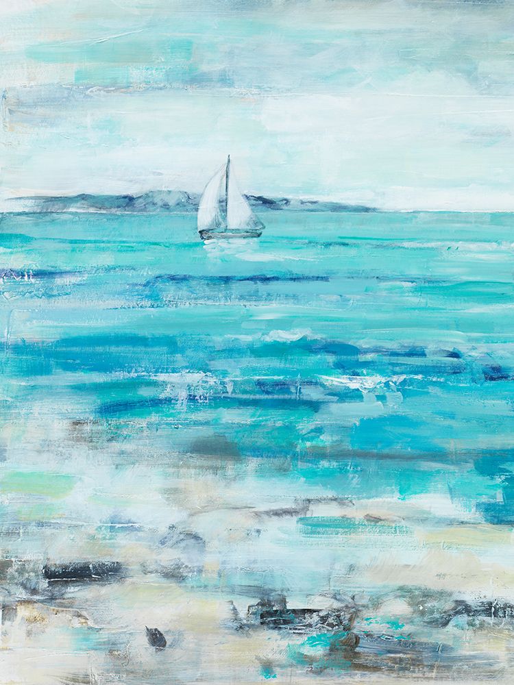 Lone Sail art print by Lorenzo Collective for $57.95 CAD