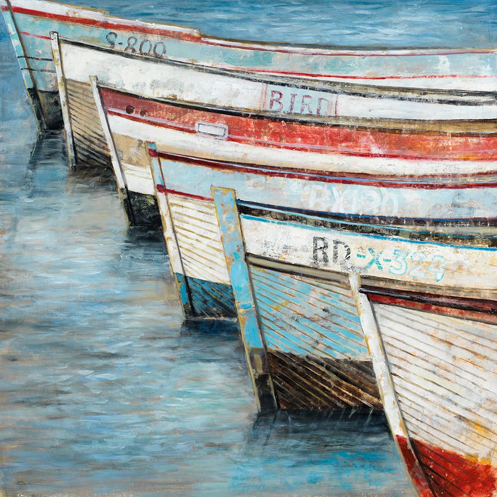 Rowboats art print by Lorenzo Collective for $57.95 CAD