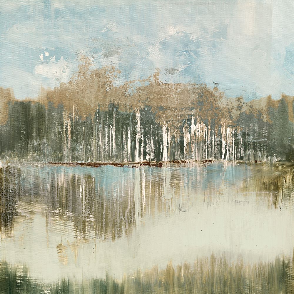 Serene Surrounding Square art print by Lorenzo Collective for $57.95 CAD