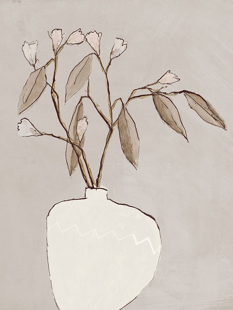 Tan Greenery II art print by Lorenzo Collective for $57.95 CAD