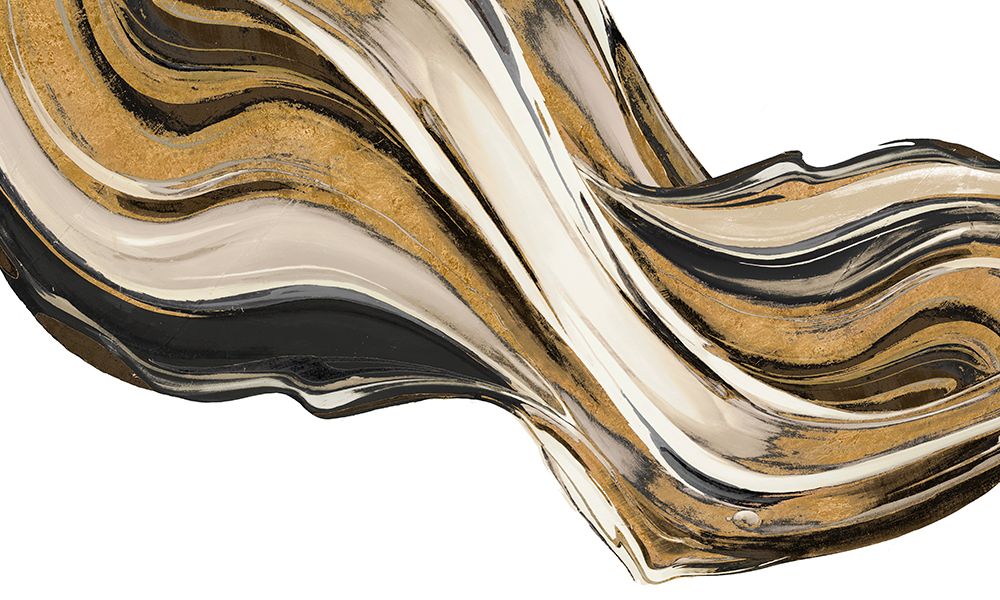Golden Wave art print by Lorenzo Collective for $57.95 CAD