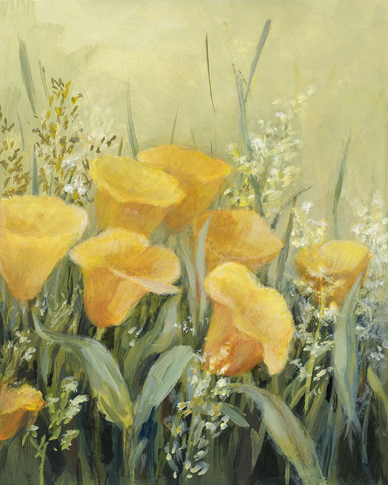 Golden Horned Poppies art print by Lanie Loreth for $57.95 CAD