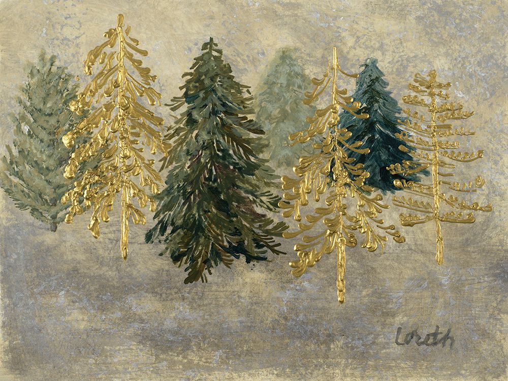 Shimmering Pines art print by Lanie Loreth for $57.95 CAD