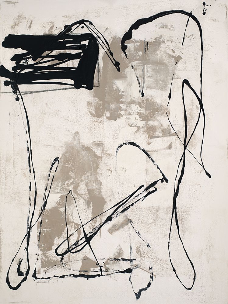 Black Splattered art print by Gina Ritter for $57.95 CAD