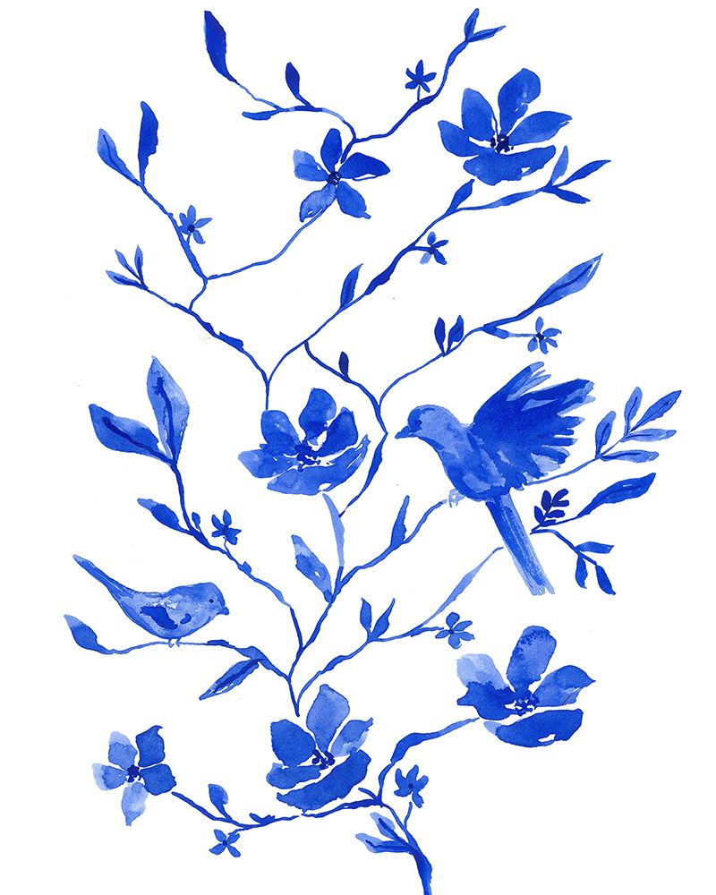 Chinoiserie II art print by Lucille Price for $57.95 CAD