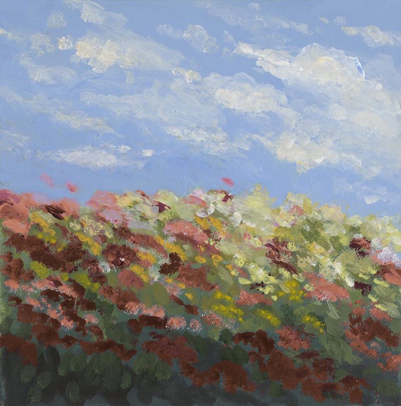 Hillside Flowers art print by Lanie Loreth for $57.95 CAD