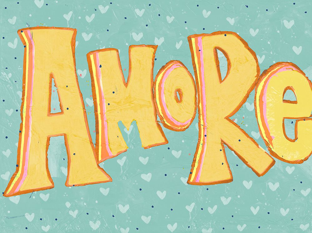 Amore art print by Nola James for $57.95 CAD