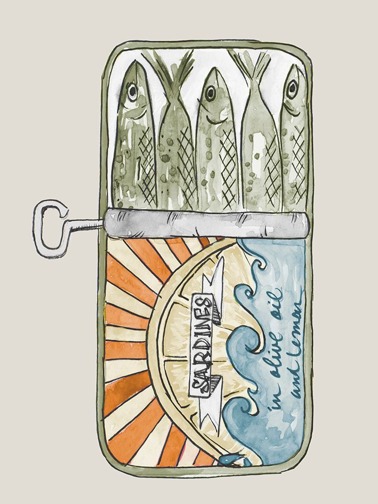 Sardine Can art print by Nola James for $57.95 CAD