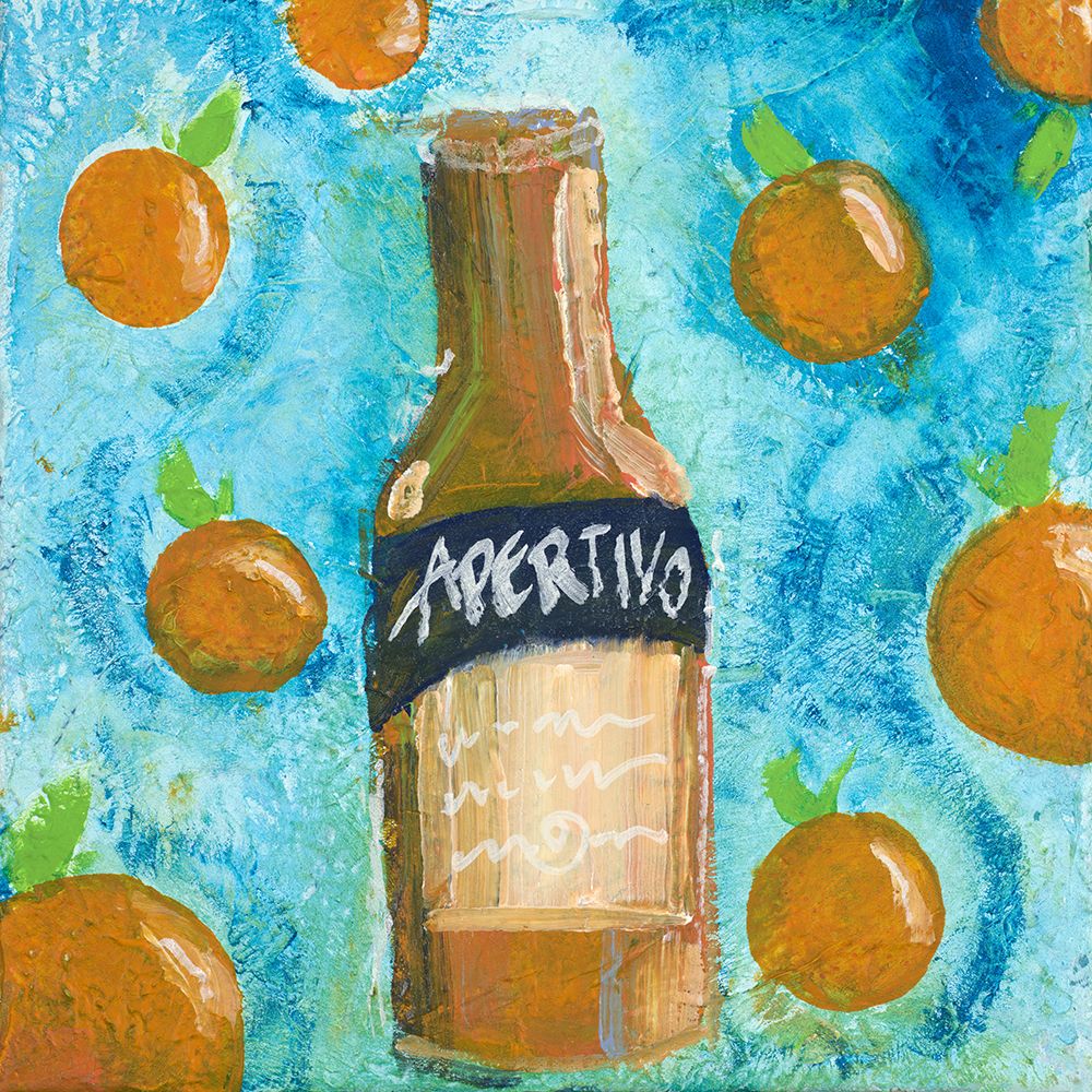 Apertivo and Oranges art print by Nola James for $57.95 CAD