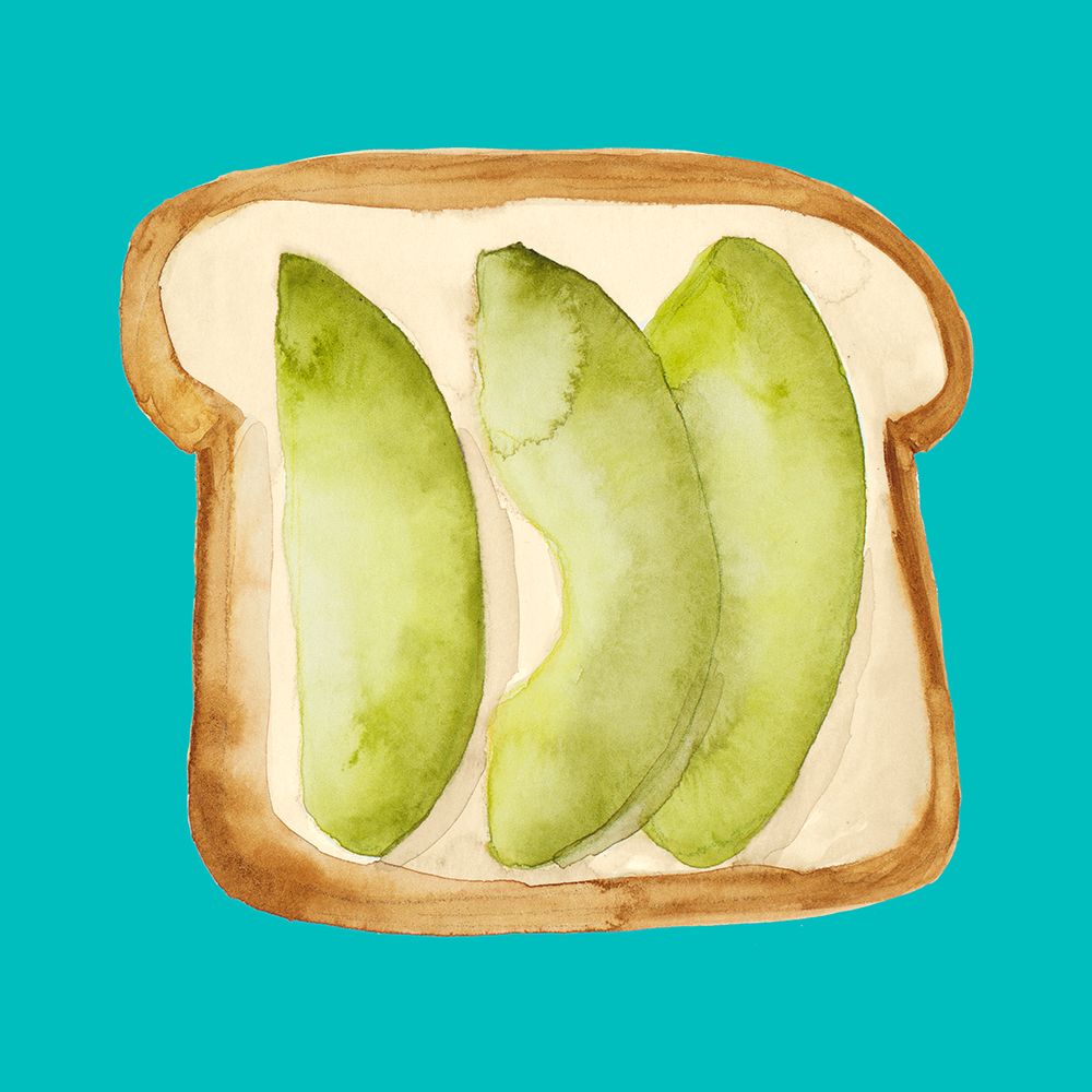 Avacodo Toast art print by Nola James for $57.95 CAD