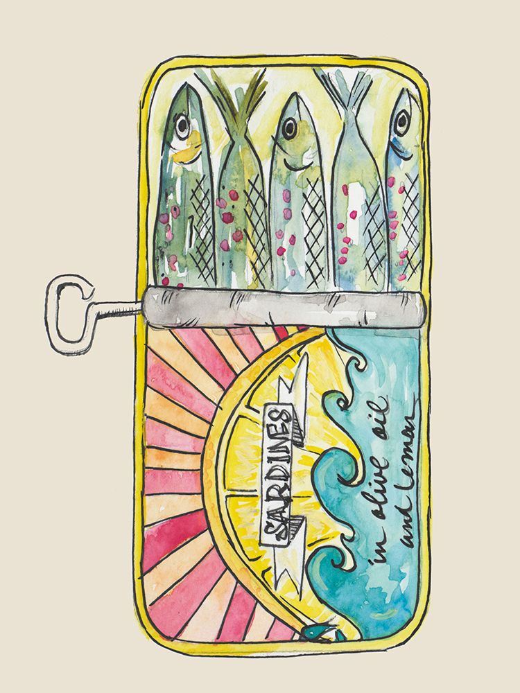 Sardine Can art print by Nola James for $57.95 CAD