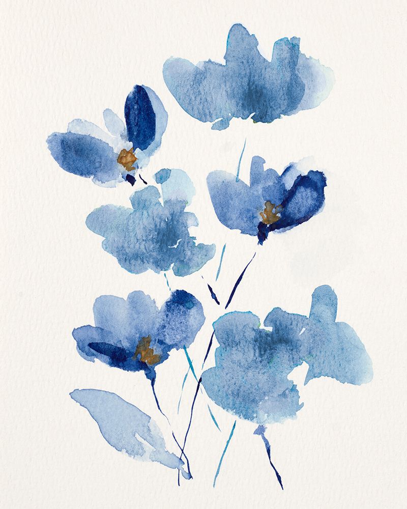 Seasons Blue End I art print by Krinlox for $57.95 CAD