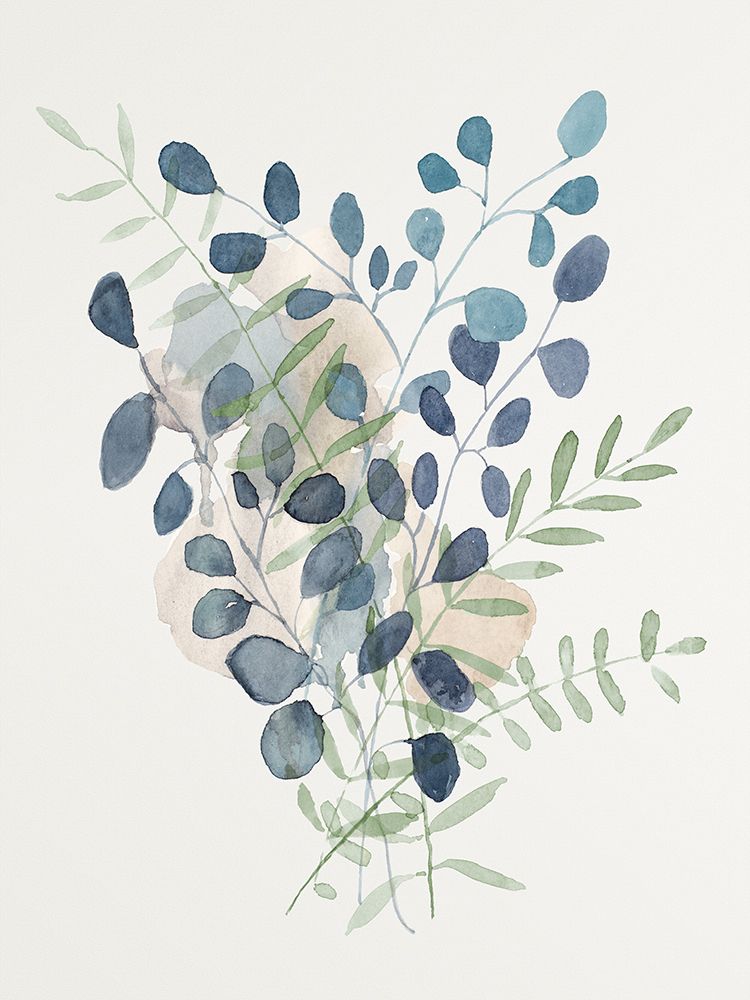 Leaves In The Breeze I art print by Krinlox for $57.95 CAD