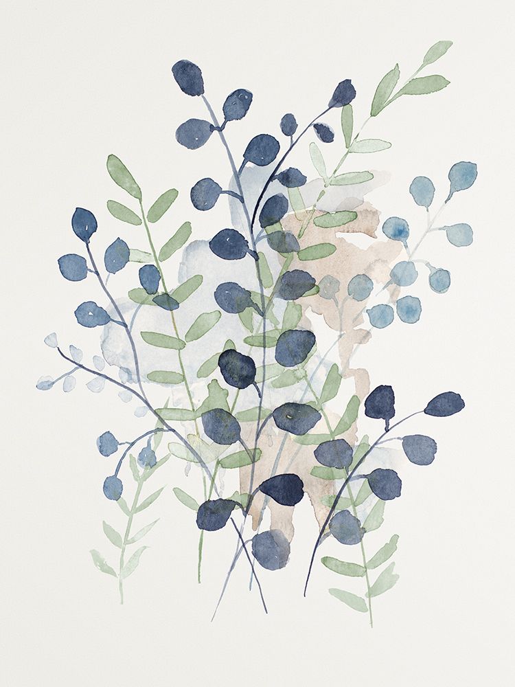 Leaves In The Breeze II art print by Krinlox for $57.95 CAD