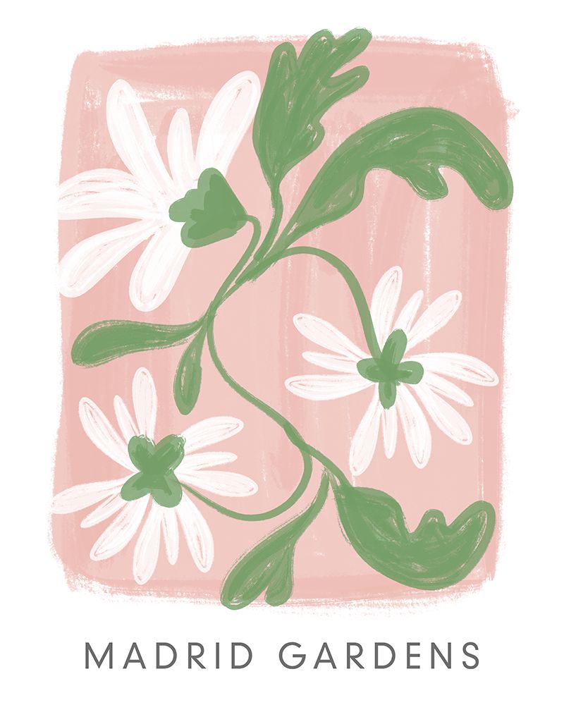 Madrid Gardens art print by Lucille Price for $57.95 CAD