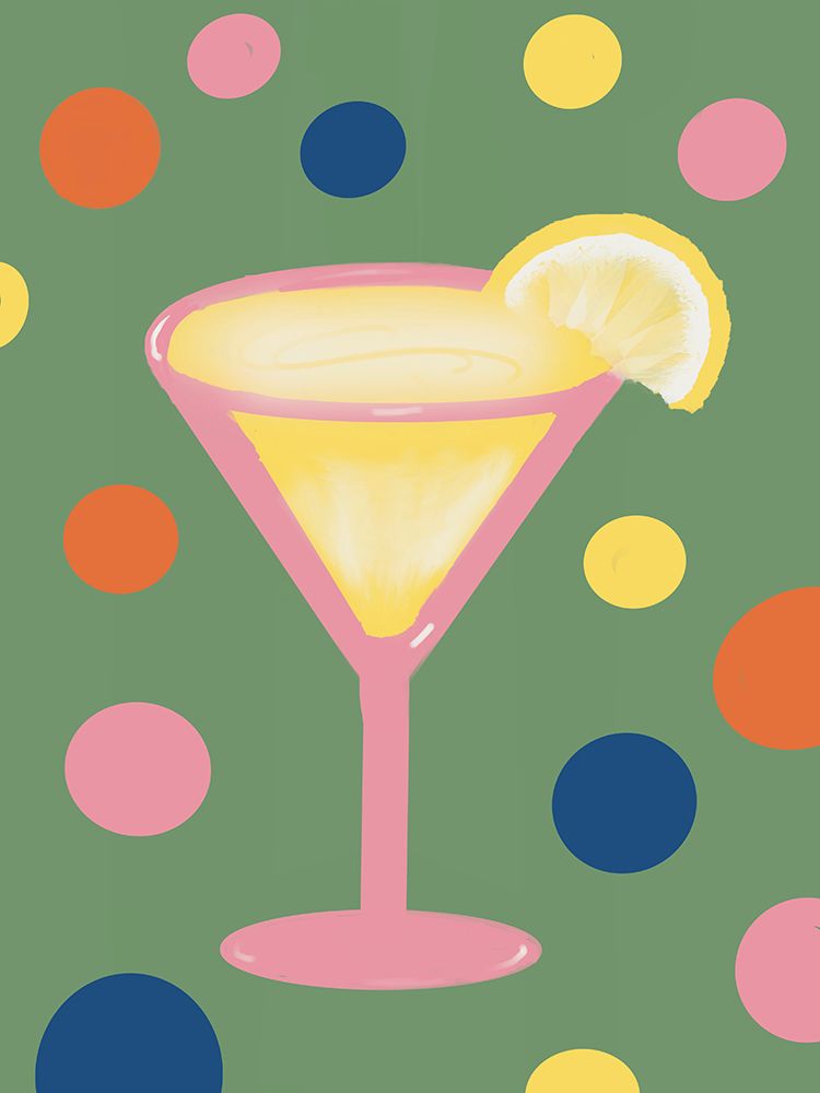 Cocktail Craze II art print by Robin Maria for $57.95 CAD