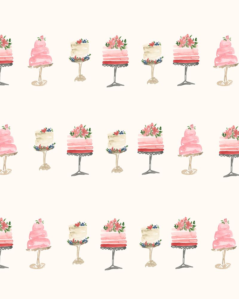 Cakes In A Row art print by Lucille Price for $57.95 CAD