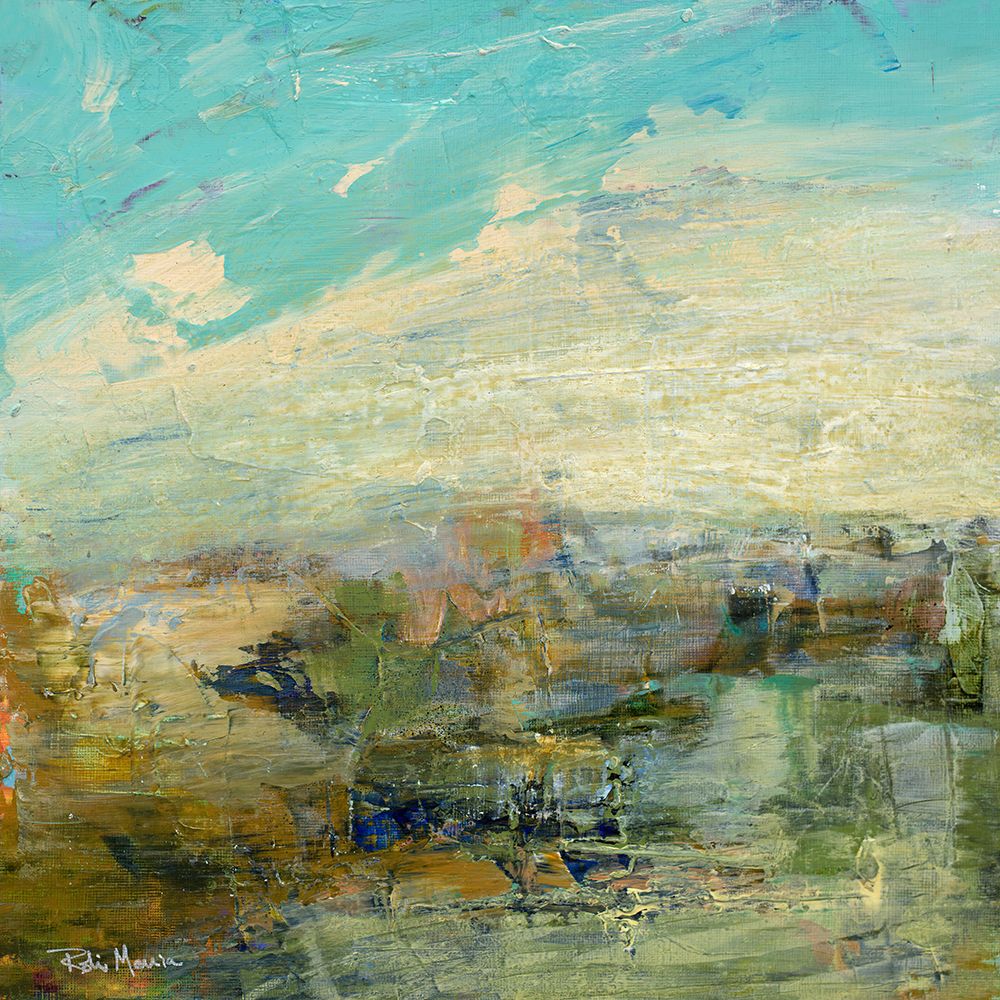 Whispering Meadow Abstract art print by Robin Maria for $57.95 CAD