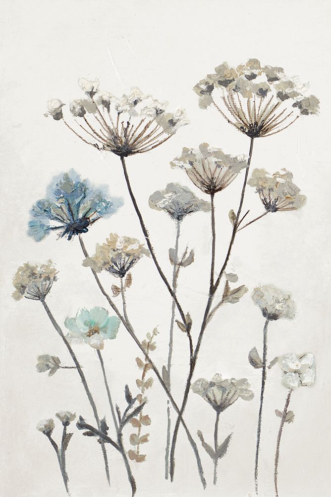 Bright Jardin Azul I art print by Patricia Pinto for $57.95 CAD