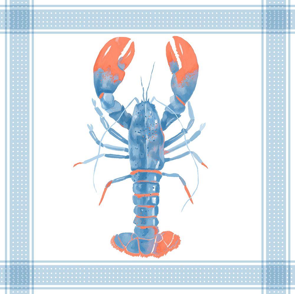 Framed Lobster art print by Lucca Sheppard for $57.95 CAD