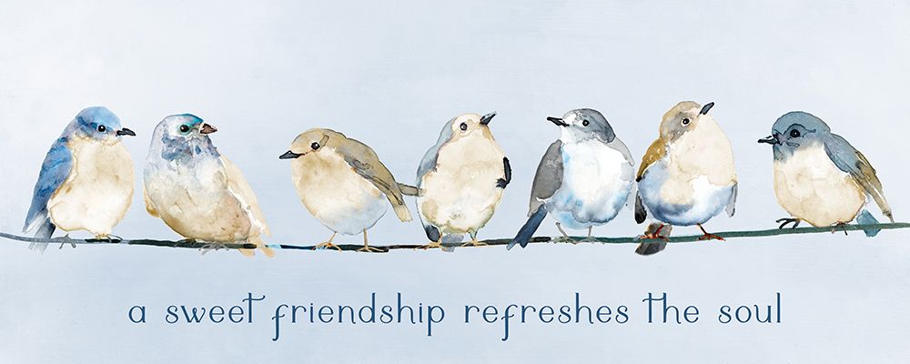 Sweet Friendship art print by Lorenzo Collective for $57.95 CAD