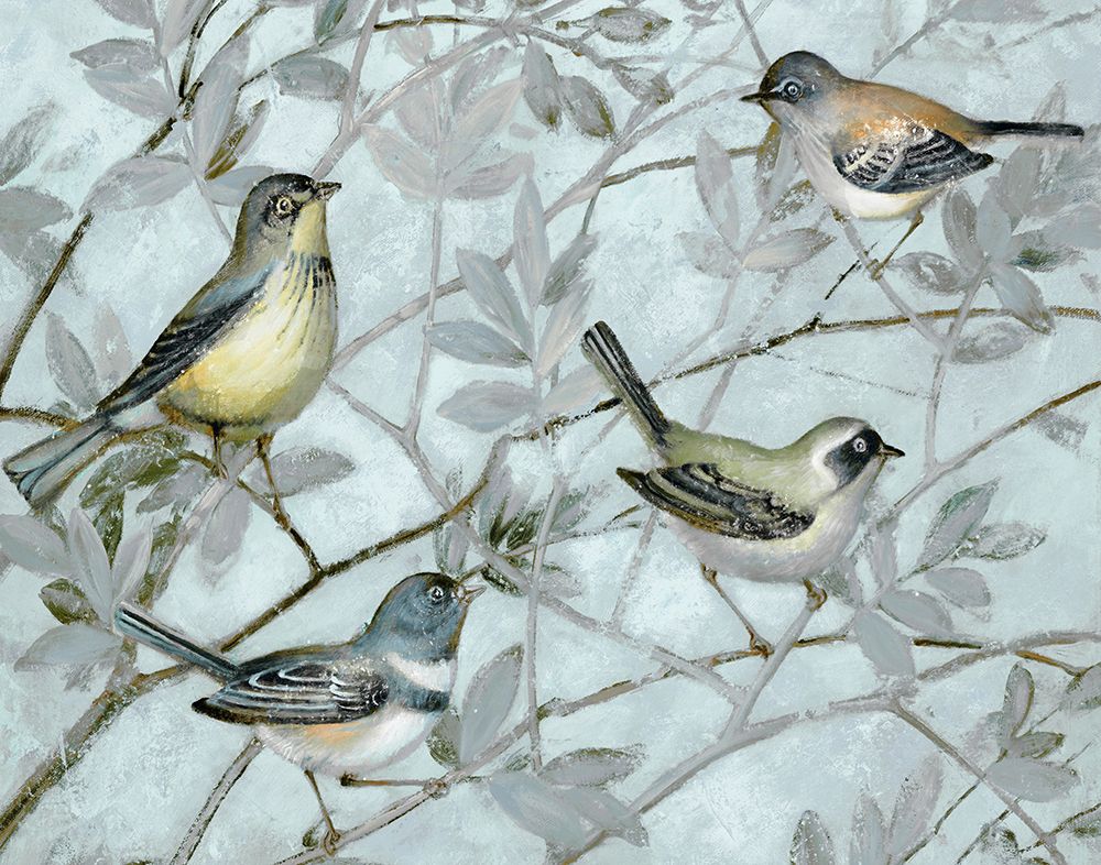 Serene Birds I art print by Lorenzo Collective for $57.95 CAD