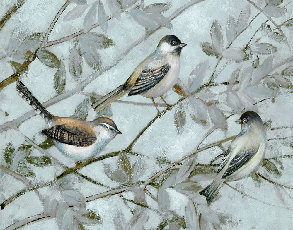 Serene Birds II art print by Lorenzo Collective for $57.95 CAD