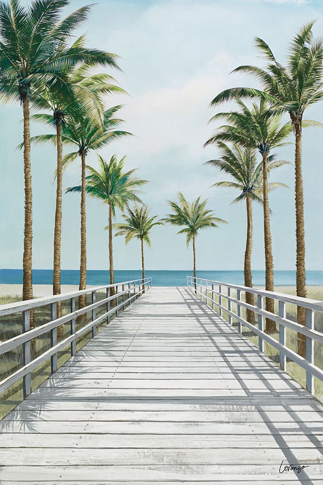 Boardwalk to the Beach art print by Lorenzo Collective for $57.95 CAD
