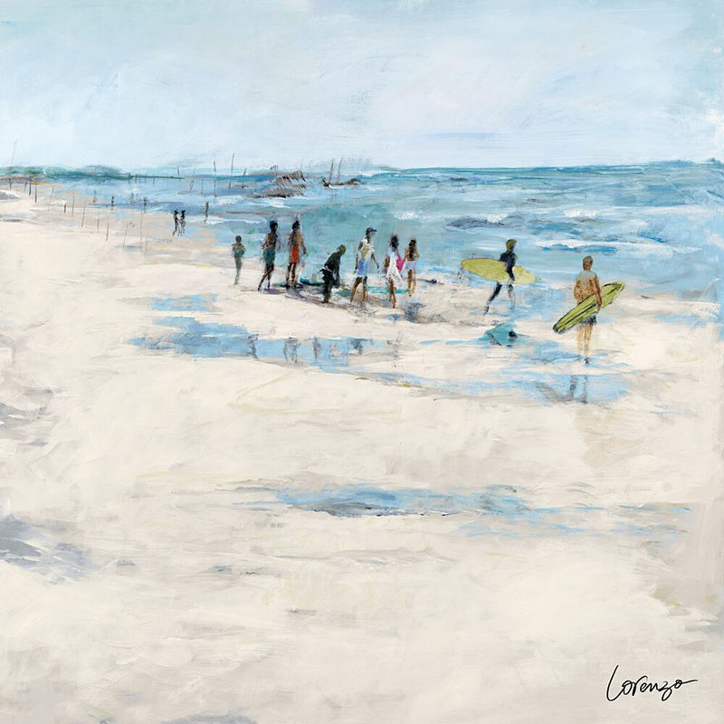 Beach Day art print by Lorenzo Collective for $57.95 CAD