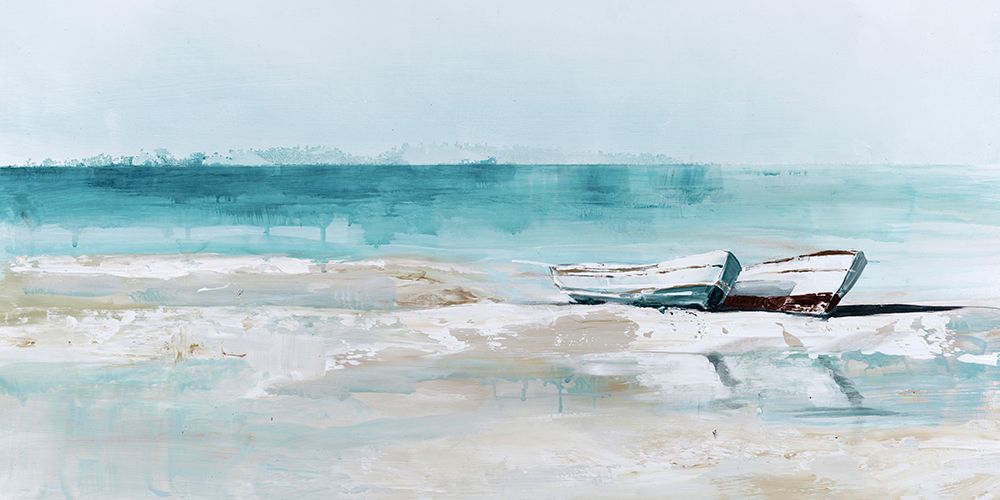 Two Beached Rowboats art print by Lorenzo Collective for $57.95 CAD
