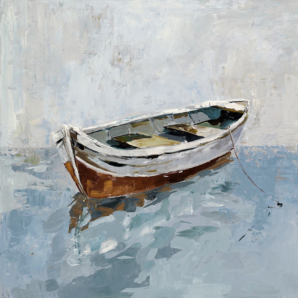 Rowboat Adrift art print by Lorenzo Collective for $57.95 CAD