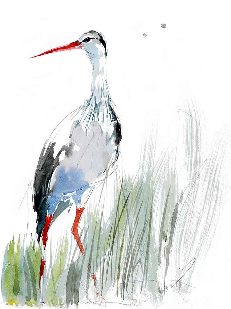 Heron art print by Lorenzo Collective for $57.95 CAD