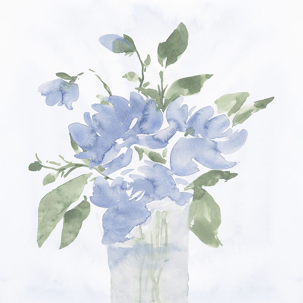 Violet Bouquet II art print by Lucille Price for $57.95 CAD