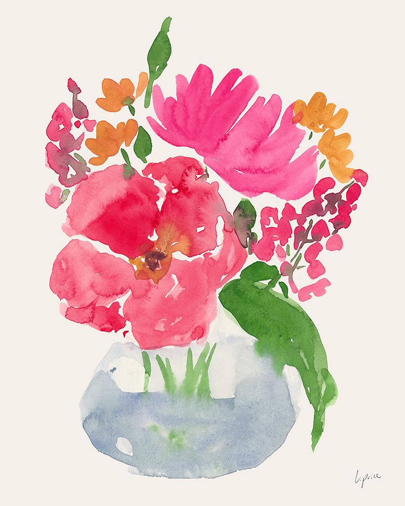 Brilliant Bouquet II art print by Lucille Price for $57.95 CAD