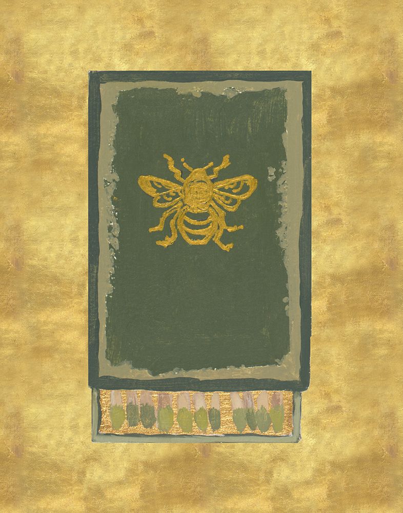 Golden Bee Matchbox art print by Lanie Loreth for $57.95 CAD