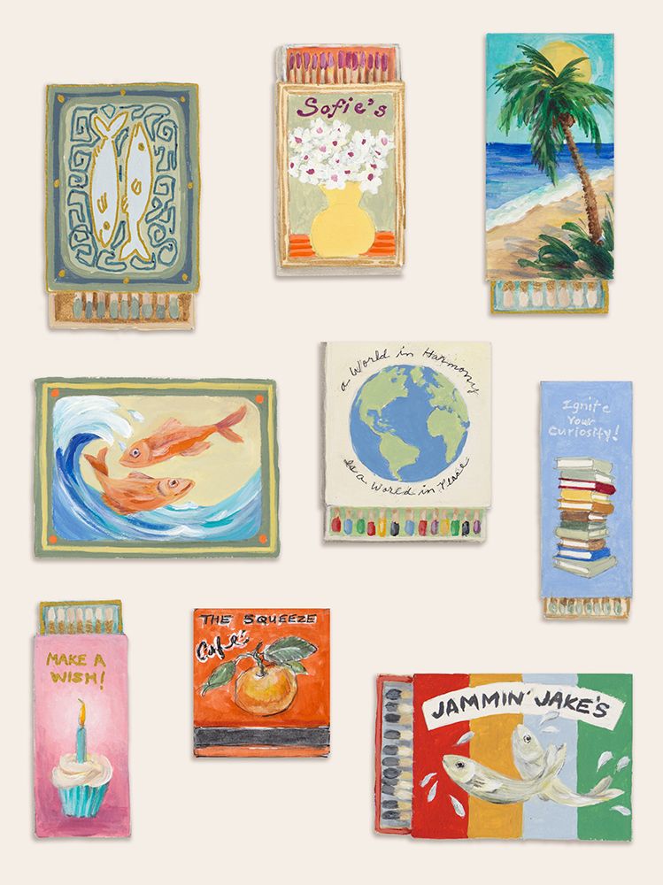 World Matchbox Collection art print by Lanie Loreth for $57.95 CAD