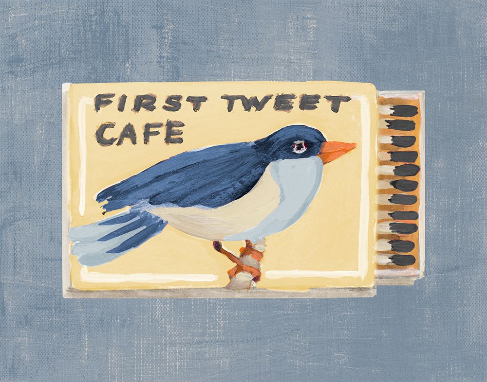 Tweet Cafe Matchbox art print by Lanie Loreth for $57.95 CAD