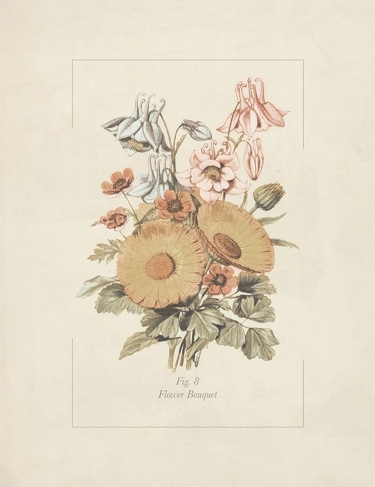 Flower Bouquet #8 art print by Dan Meneely for $57.95 CAD