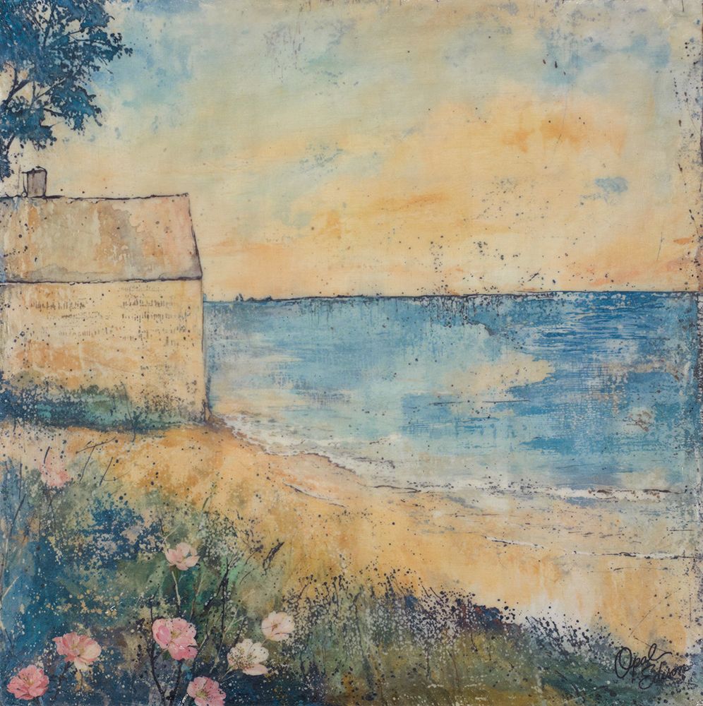 Quiet Ocean art print by Opal Edison for $57.95 CAD